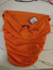 Orange Top - New with Tags