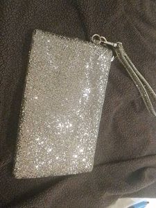 Sparkly Golden Wristlet