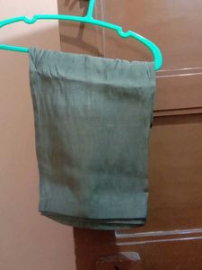 Olive Green Printed Kurti