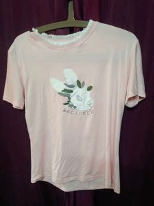 Cute Graphic Print Tee