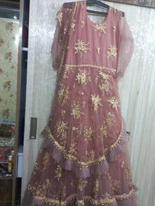 Heavy Saree Gown