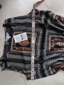 Black Print Jamp suit For Women