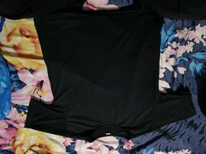 Black T-Shirt Men Woman Both