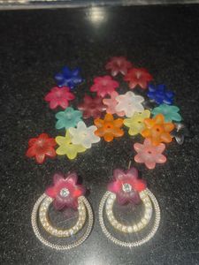 Floral Earrings &amp; Charms
