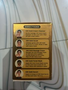 PILGRIM 24K GOLD FACIAL KIT