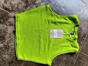 Ribbed Round-Neck Tank Top