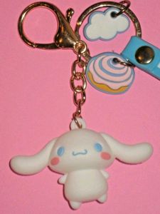 Cinnamon Roll Keychain Toy