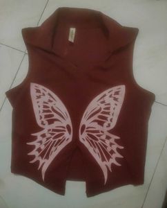Butterfly Graphic Top