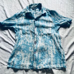 Zudio Blue And White Shirt