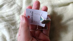 Geometric Silver Studs