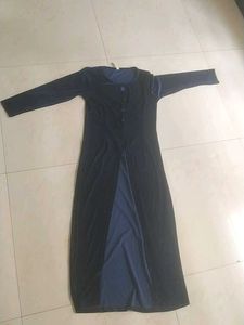 Blue Velvet Kurti