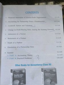 Class 12 Accounting Book