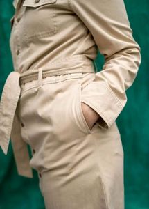 Beige Trench Coat