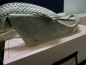 Zudio Wedges with Braided Straps