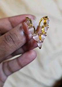 Rose Quartz Gold Ring
