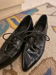 Zara Black Loafers