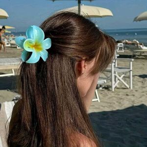 3 Pcs Flower Hair Claw Clips Set, Gradient Lily De