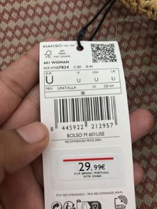 Mango Woven Straw Bag