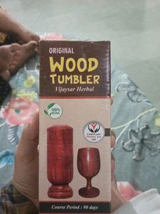 WOOD TUMBLER.