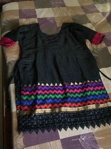 Black punjabi kurti