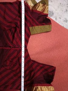 Embellished CottonSilkSaree With Patterned Blous