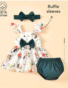 Floral Baby Dress with Bow