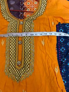 plazzo suit with beautiful dupata