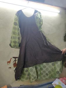 Chaderi Silk Designer Kurta
