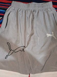 Puma Gray Athletic Shorts