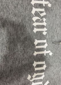 Grey Hooded Top