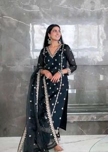 Elegant Black Kurta Set