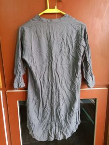 Grey Short Kurta
