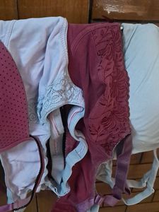 Combo Of Five Imported Fabric Bra