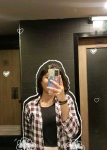 Checked Flannel Oversize Shirt