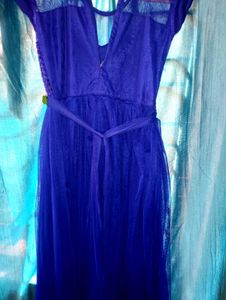 Royal Blue Flower Girl Dress