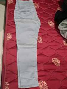 Light Blue High Waisted Pants