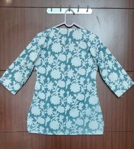 Floral Print Kurta