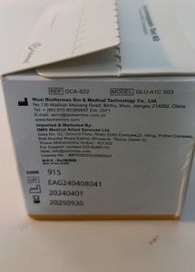 Glycohemoglobin HbA1c Test Kit