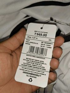 White Contrast Trim Tie-Up Ribbed Jumpsuit