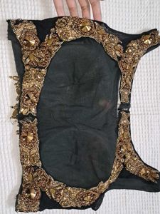 Bollywood Luxury Designer Black Blouse