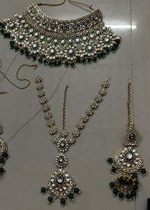 Kundan Bridal Jewelry Set ❤️❤️🦋🫶🏻