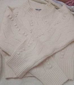 Pink Knit Cardigan