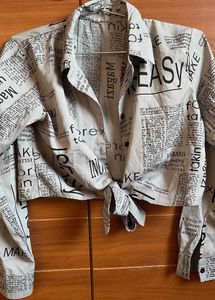 Printed Crop Top - Stylish &amp; Trendy