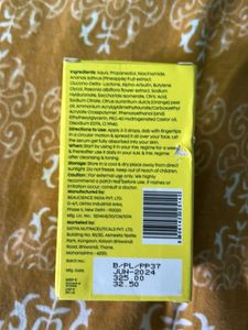 Plix Pineapple Dewy Serum