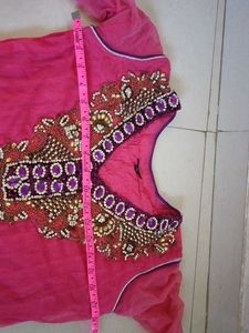 Anarkali With Dupatta