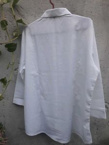 Classic White Button-Down Shirt