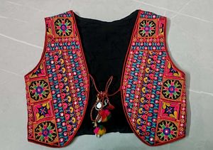 Embroidered Vest For Navratri