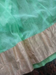 Elegant Mint Green Anarkali Kurta