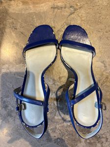 Charles &amp; Keith Blue Heels
