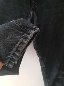 Zara Charcoal Mom fit denim